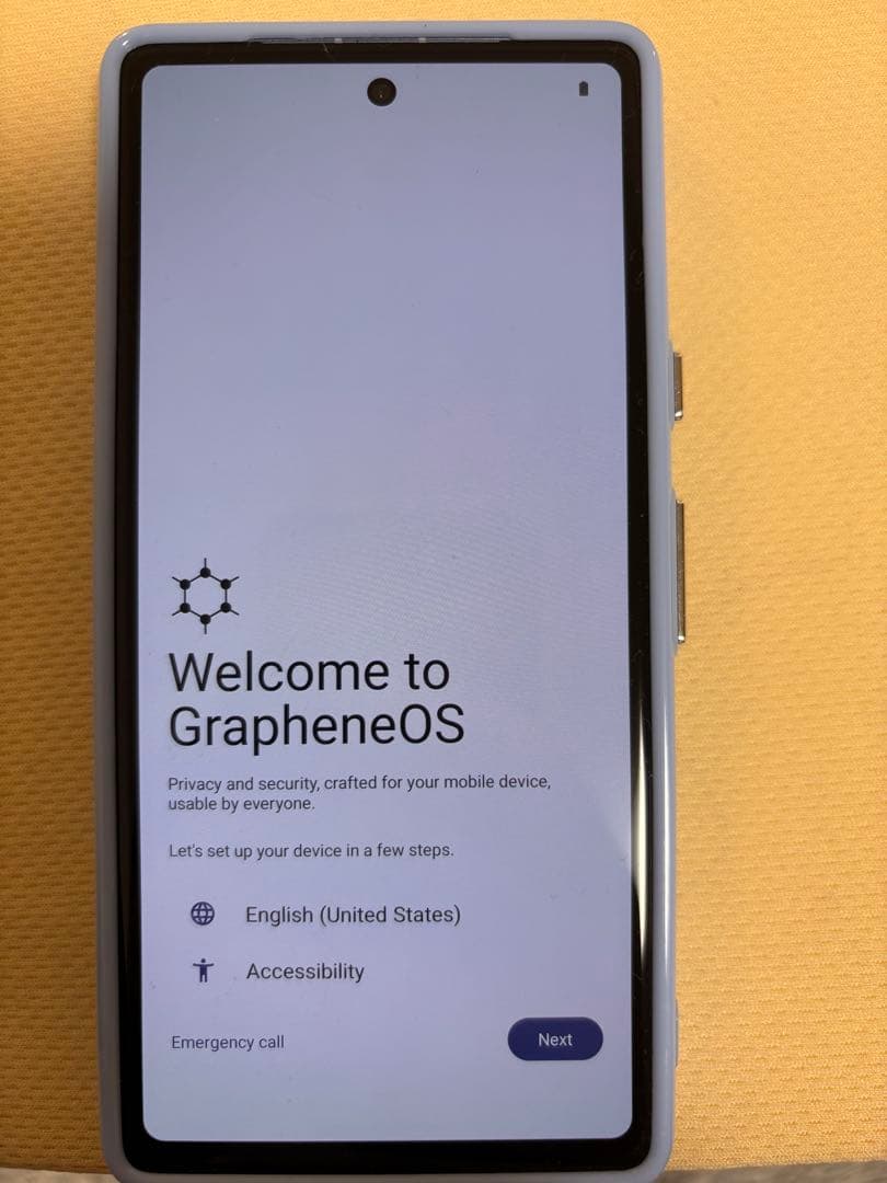 美品】GrapheneOS Pixel 7a AntiSpyPhone
