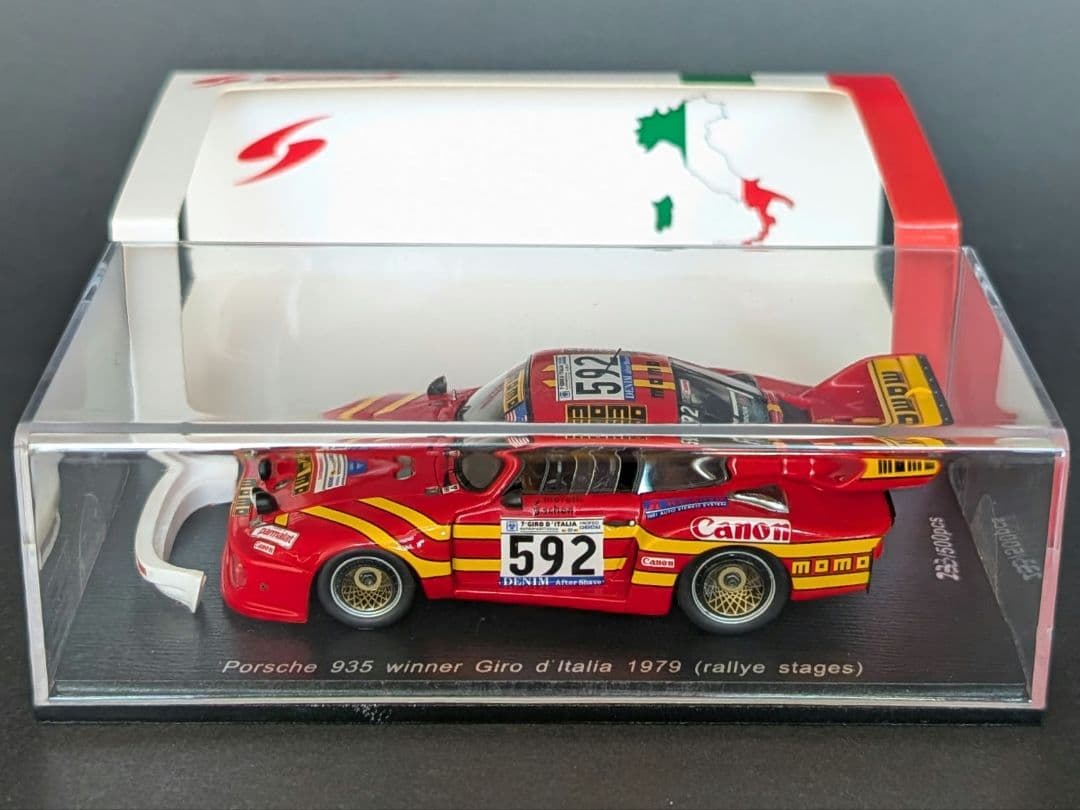 スパーク 1/43 ポルシェ 935 1979年 ジロ・デ・イタリア 優勝