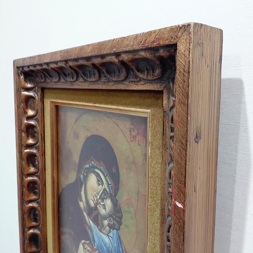 ウラジーミルの生神女 憐みの聖母 イコン アメリカ ロシア正教会 複製