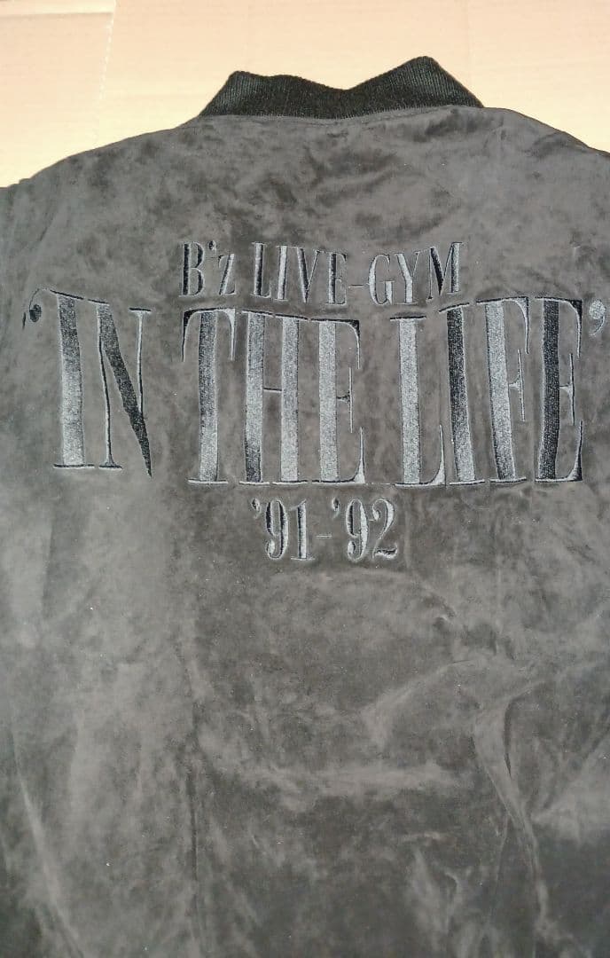 B´z ジャンパー live gym in the life 古いのでジャンク