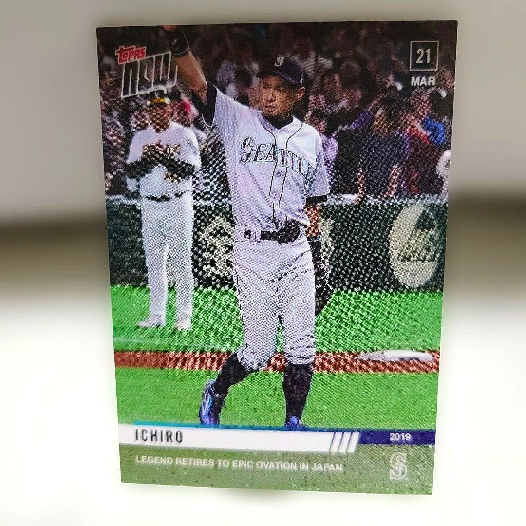 イチロー 引退記念カード 2019年 - メルカリ