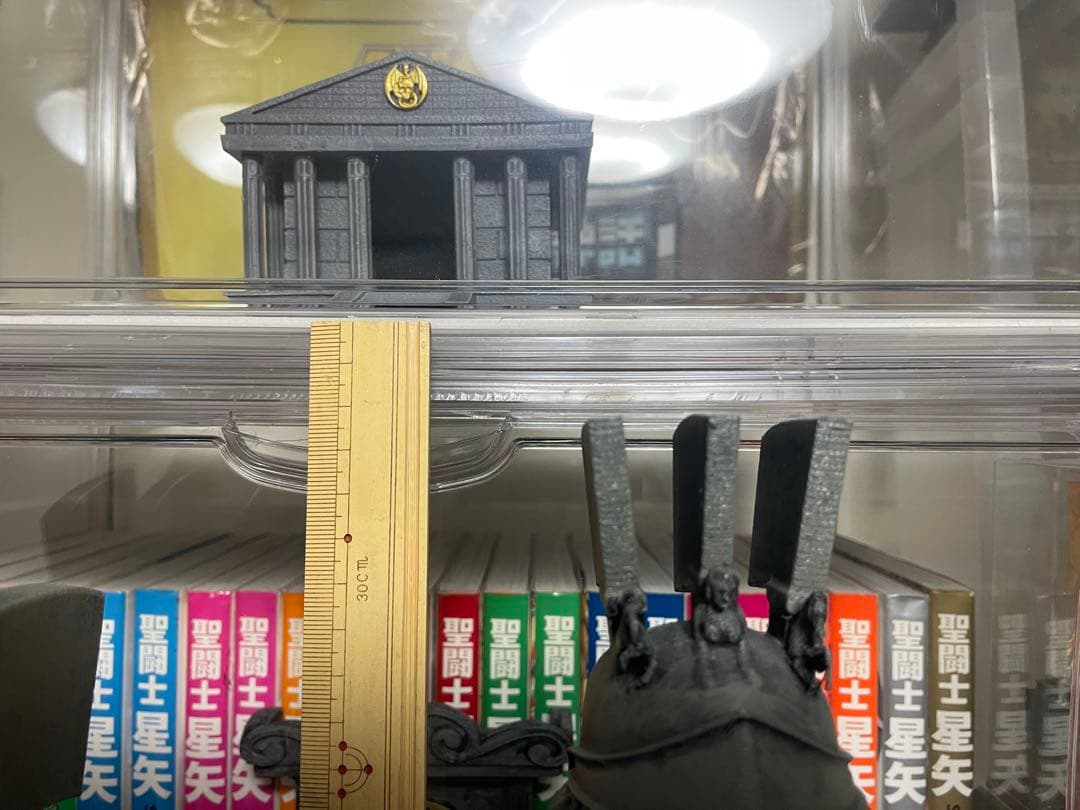 聖闘士星矢 アテナ像胸像 火時計 台座付き 海外製 聖闘士聖衣