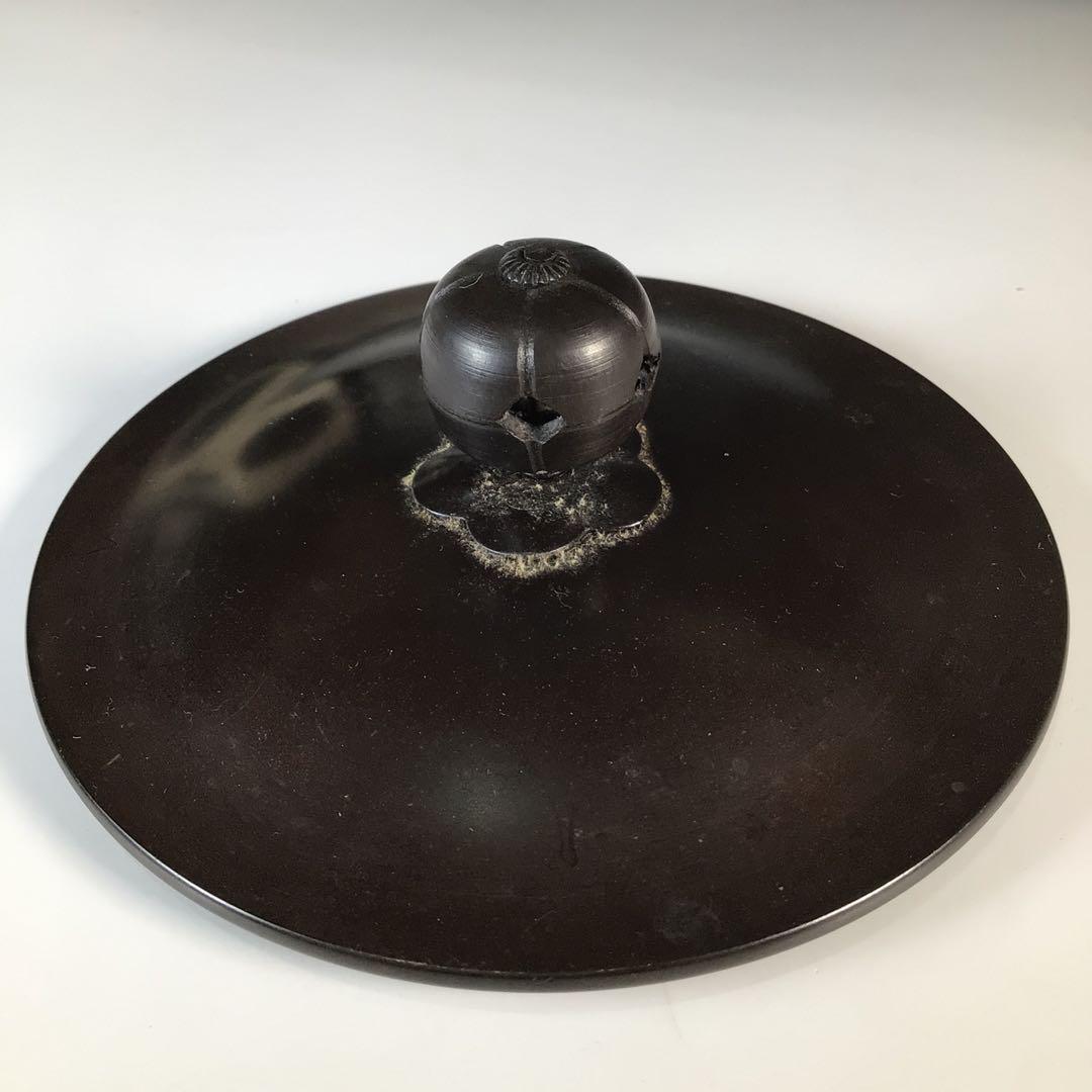 Ｍ７４７　茶釜　『人間国宝　高橋敬典造』『万代屋釜』　共箱　茶道具