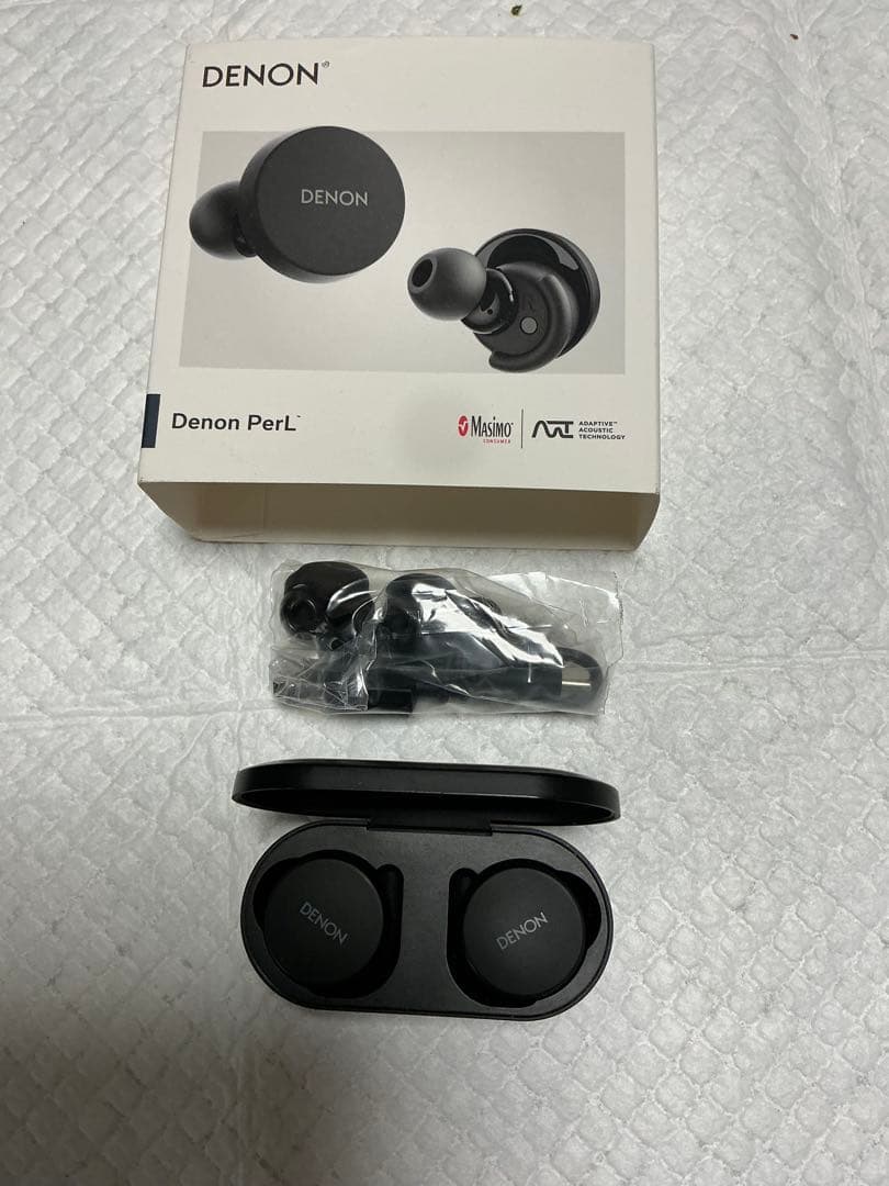 DENON PerL ワイヤレスイヤホン ブラック DENON＞完全ワイヤレスイヤホン Denon PerL Pro | ANAショッピング A-style