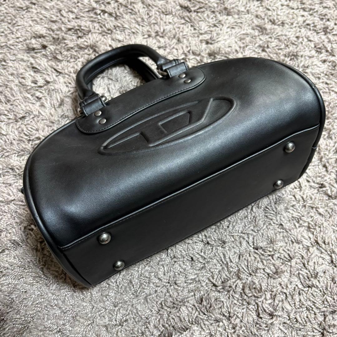 DIESEL レディース　Dロゴエンボス　ハンドバッグ