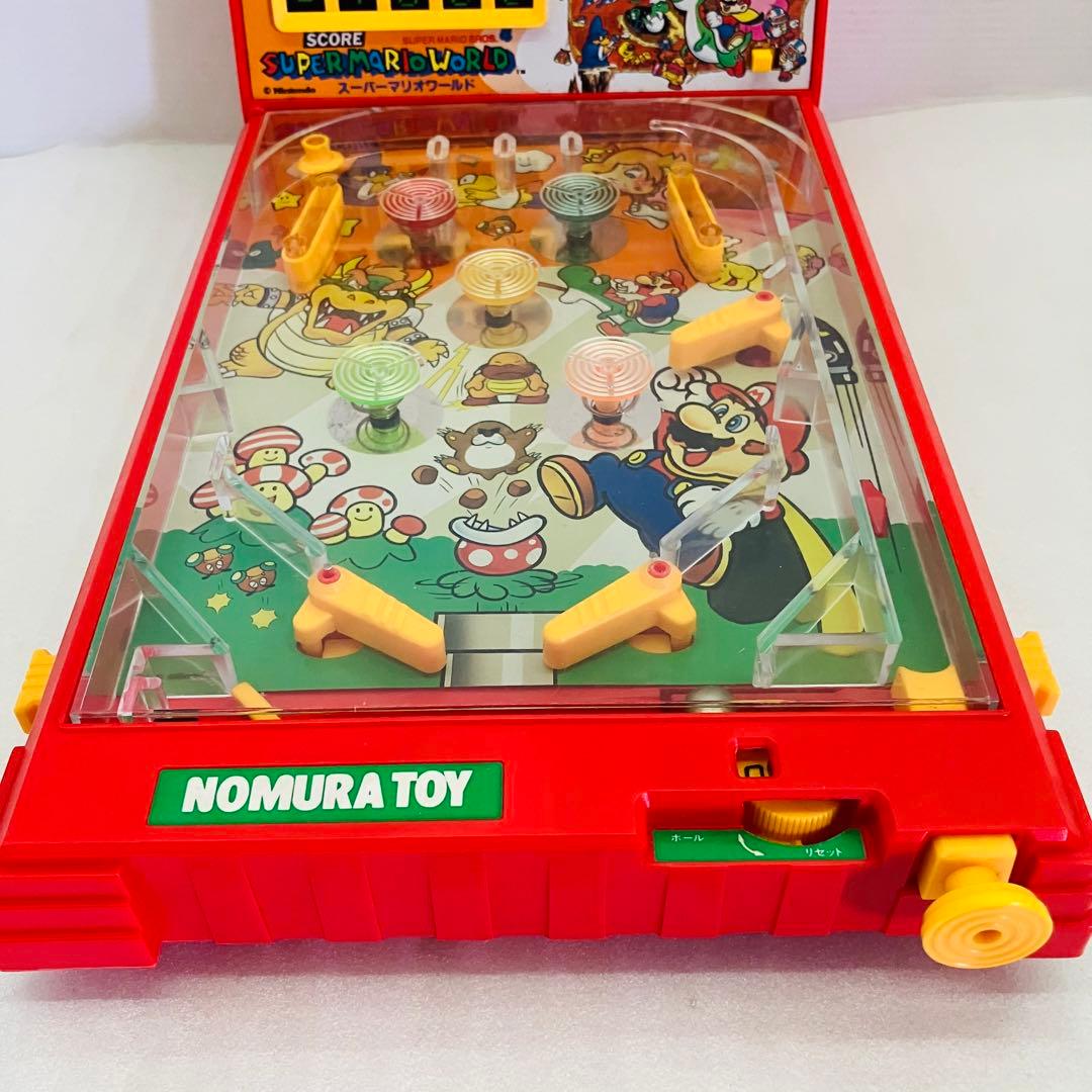 当時物／激レア スーパーマリオワールド ピンボールゲーム 野村トーイ