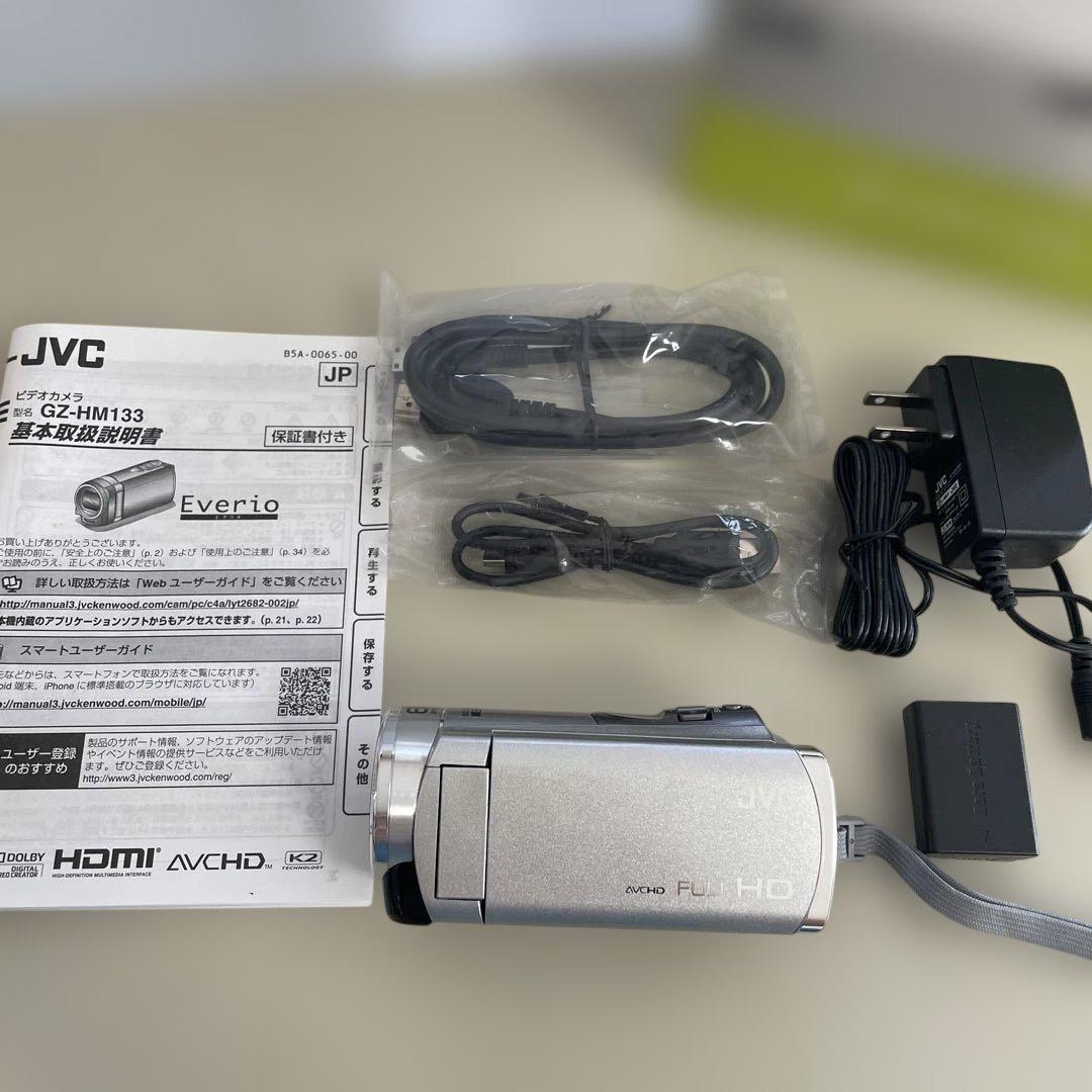 新品未使用 JVC GZ-HM133 Everioビデオカメラ 動作確認済