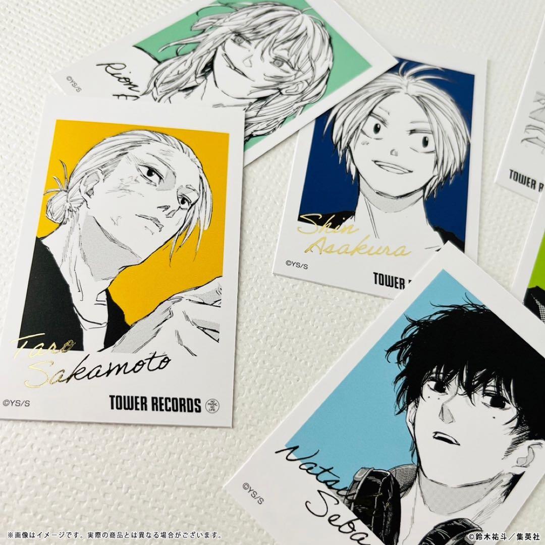 サカモトデイズ タワレコカフェ 缶バ フォトカ トレカ ミニフォト ブロマイド