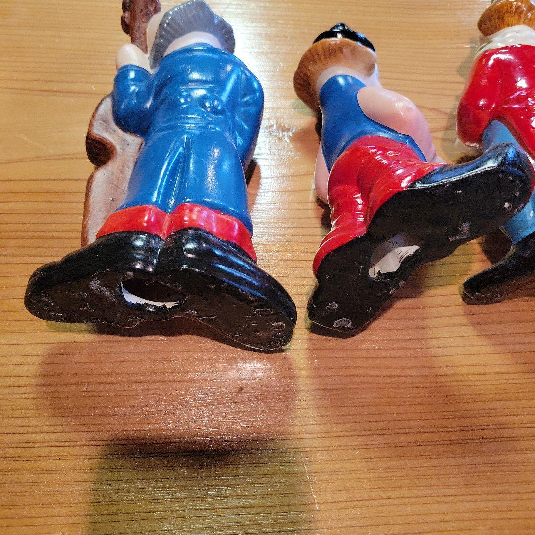 ピエロ アンティーク 陶器 5体