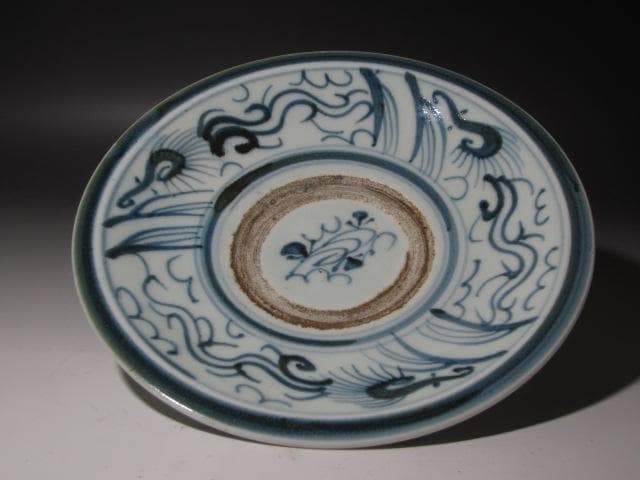 ☆ 古伊万里 染付龍図皿 味わい深い一品です☆x306 - メルカリ