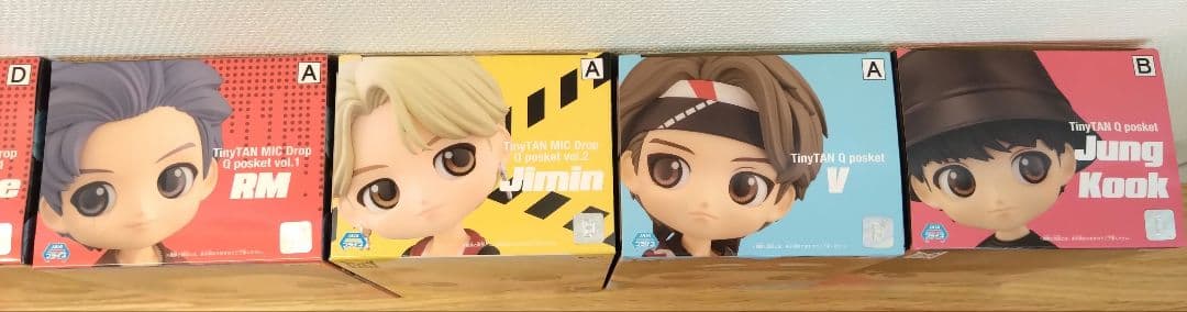 TinyTAN Qposket フィギュア 14種 コンプ セット