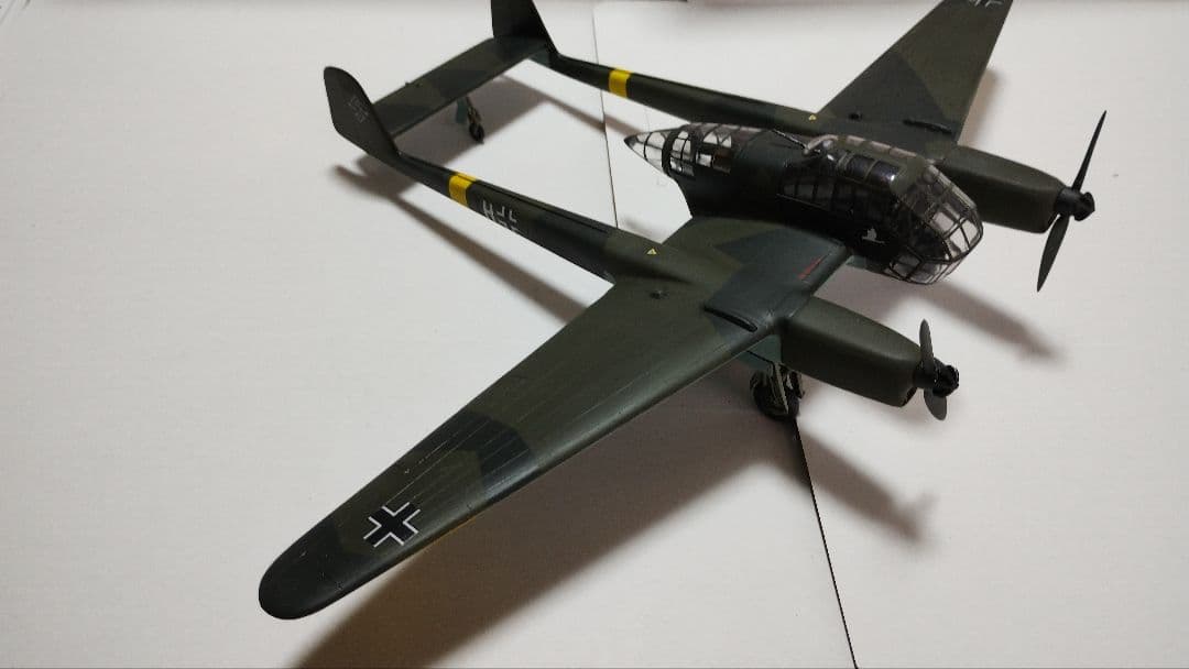 プラモデル完成機　1/48　Focke-Wulf Fw189A