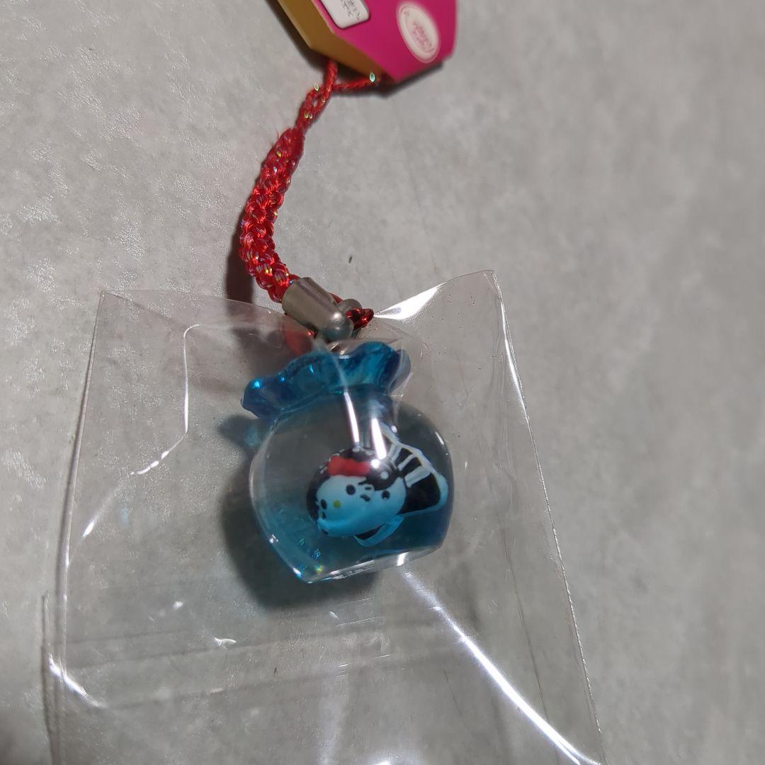 ハローキティ 金魚鉢 ストラップ