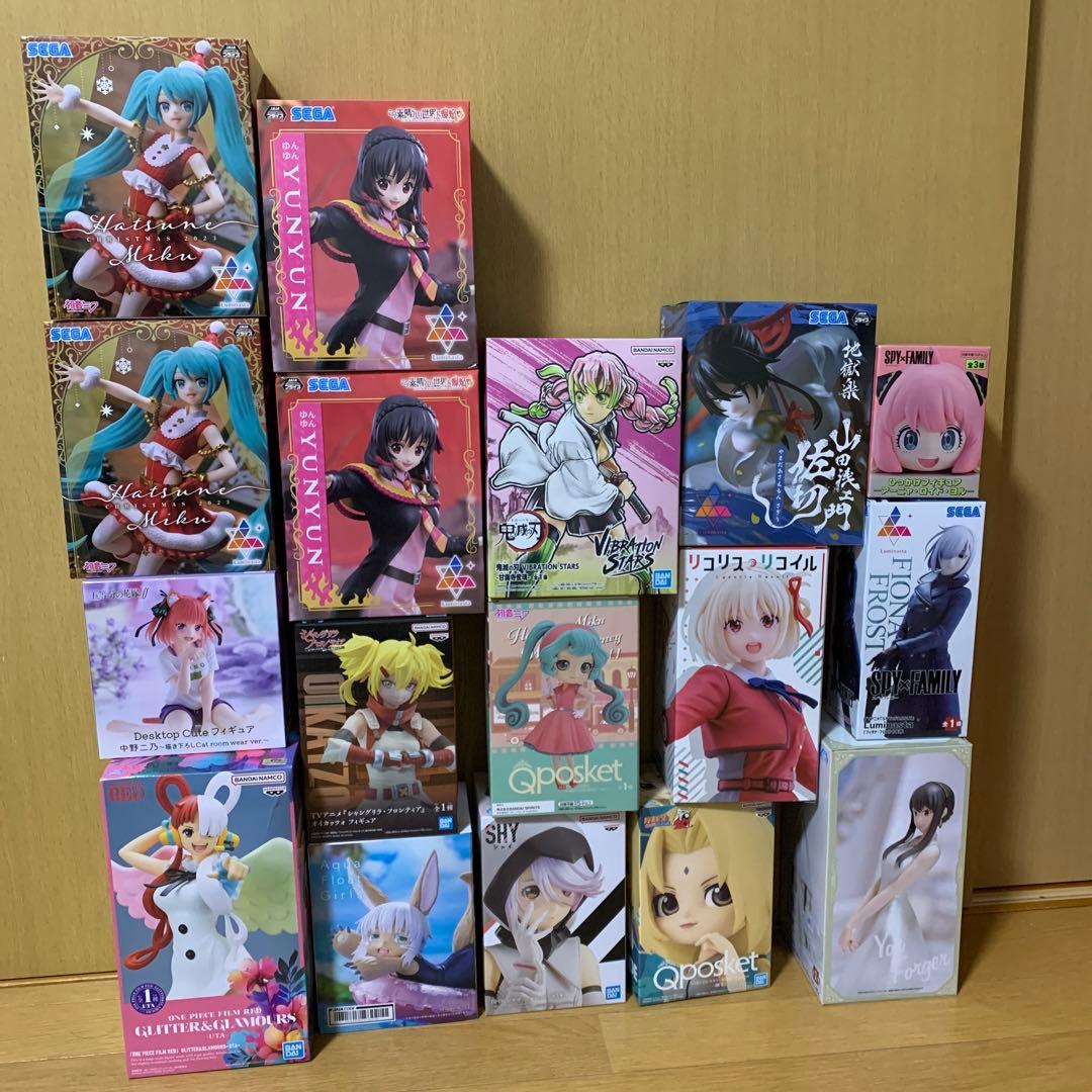 初音ミクフィギュア17体まとめ売り