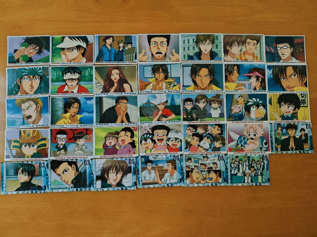 d*3様 テニスの王子様　トレカ　vol .1〜vol.11　689枚