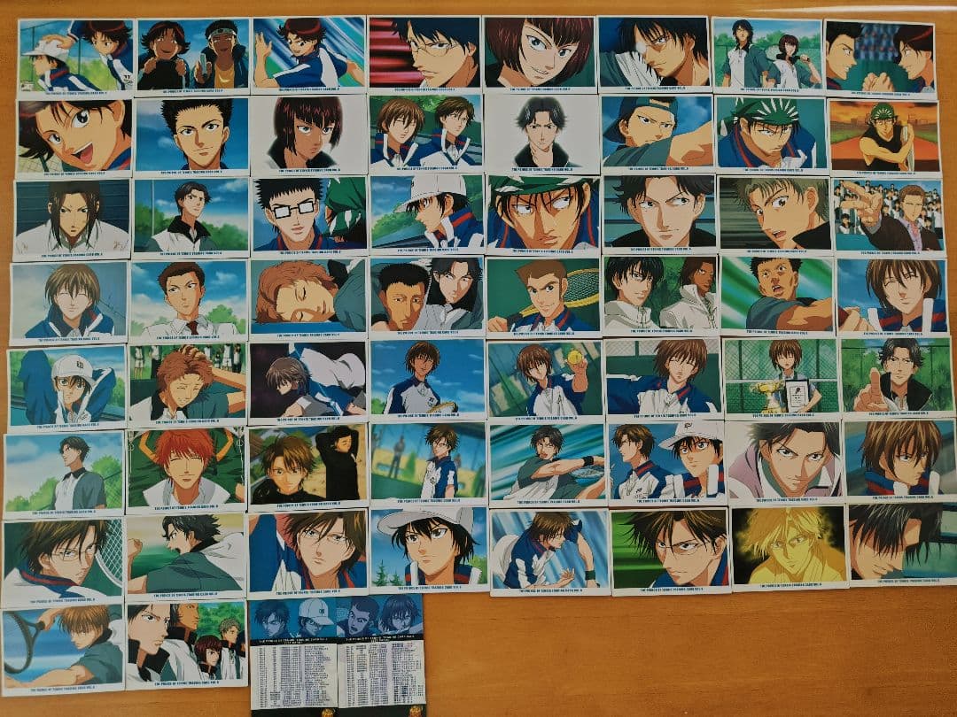 d*3様 テニスの王子様　トレカ　vol .1〜vol.11　689枚