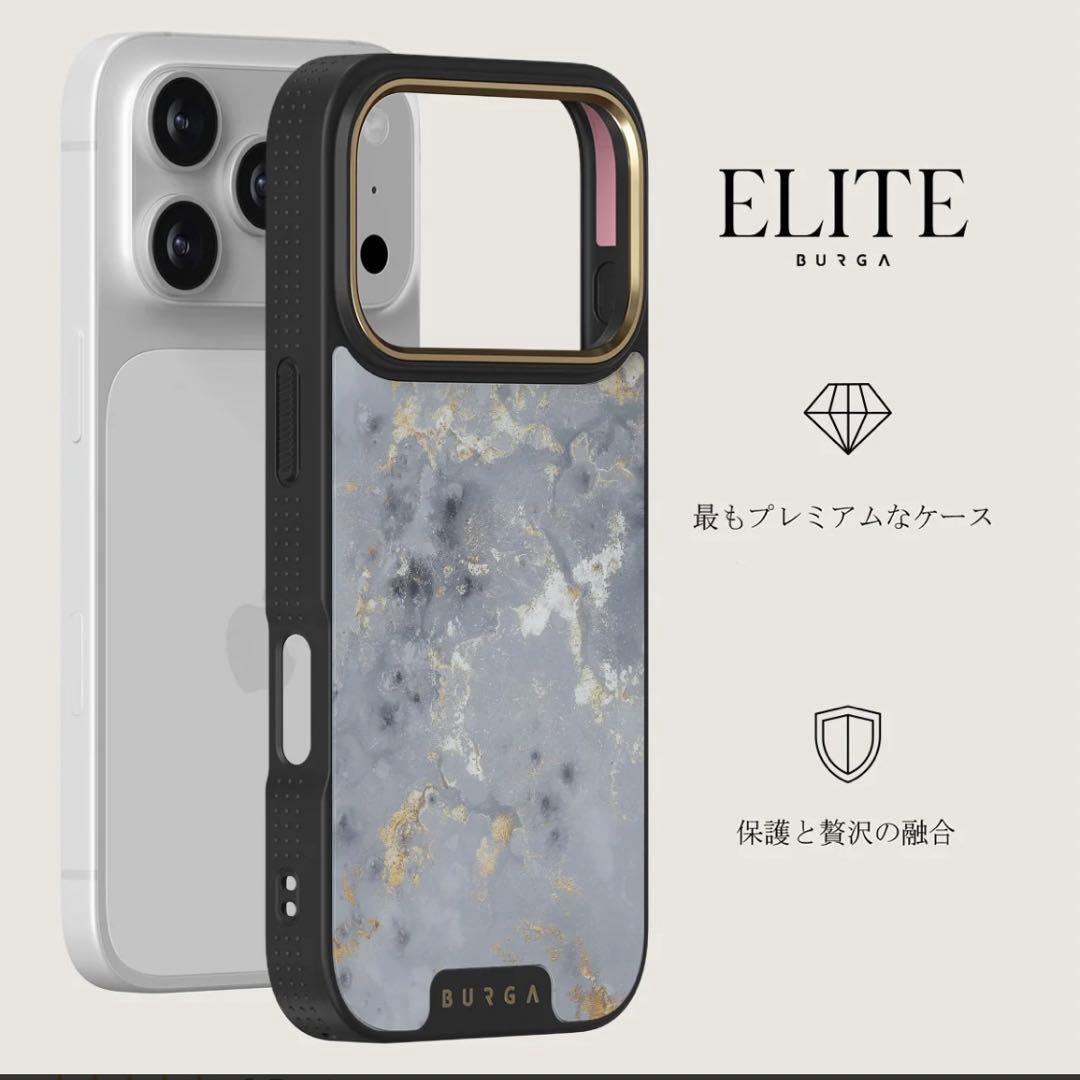 BURGA First Frost - iPhone 17 Pro ケース フロストエア iPhone 17