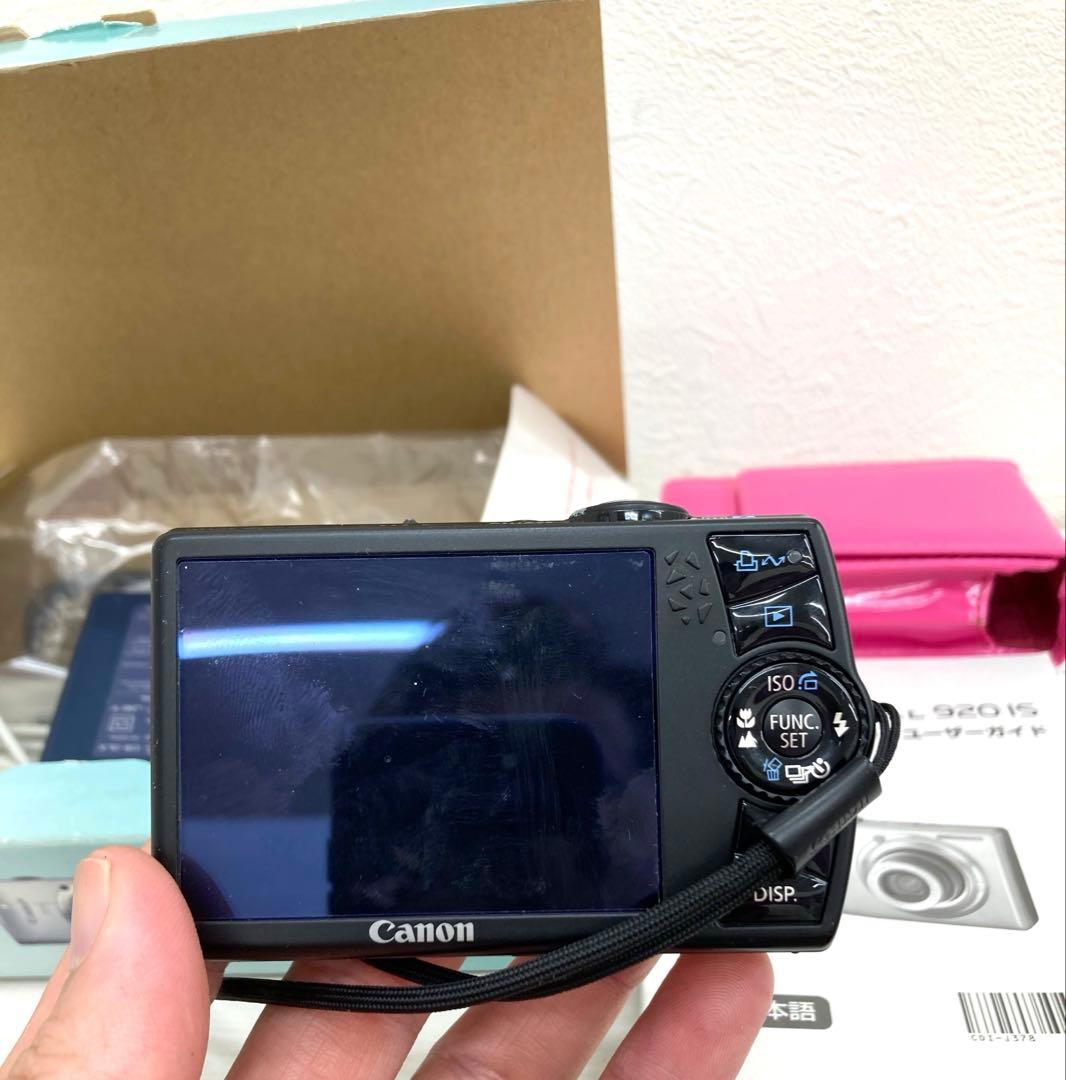 Canon IXY Digital 920 IS 本体と付属品