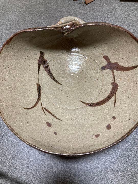 唐津焼　有名作家田中佐次郎作　皿すばらしい作品です。是非どうぞ！