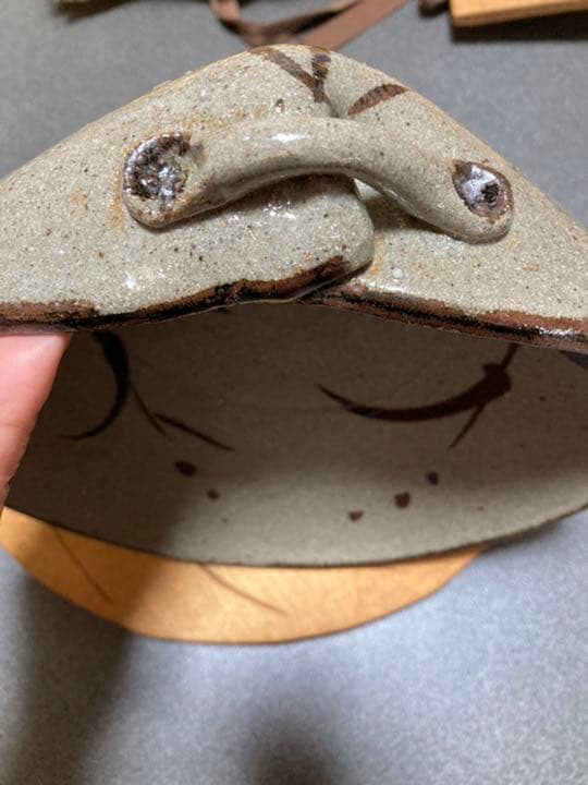 唐津焼　有名作家田中佐次郎作　皿すばらしい作品です。是非どうぞ！