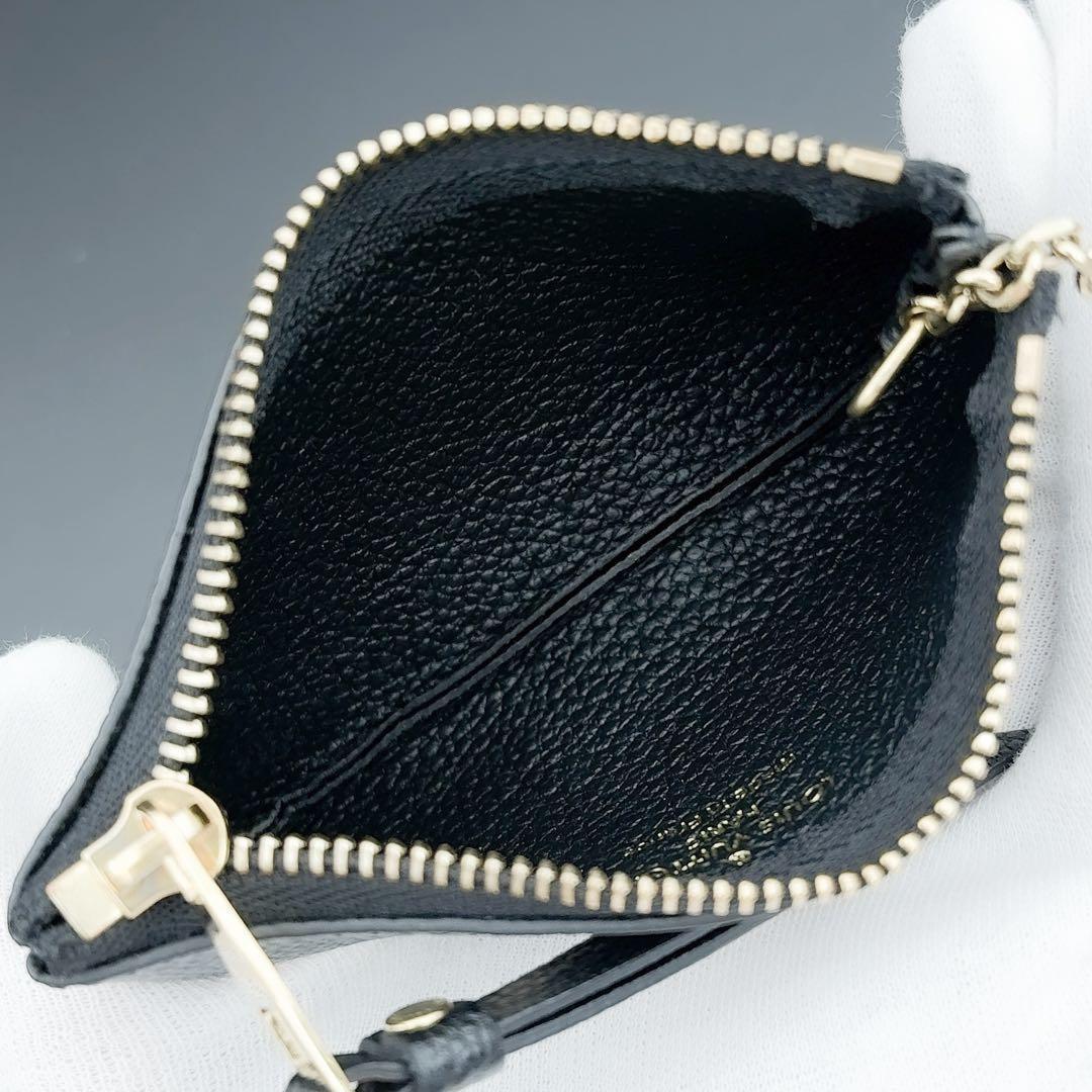 箱袋付★ルイヴィトン バイカラー ポシェット クレ ケース キーケース 黒