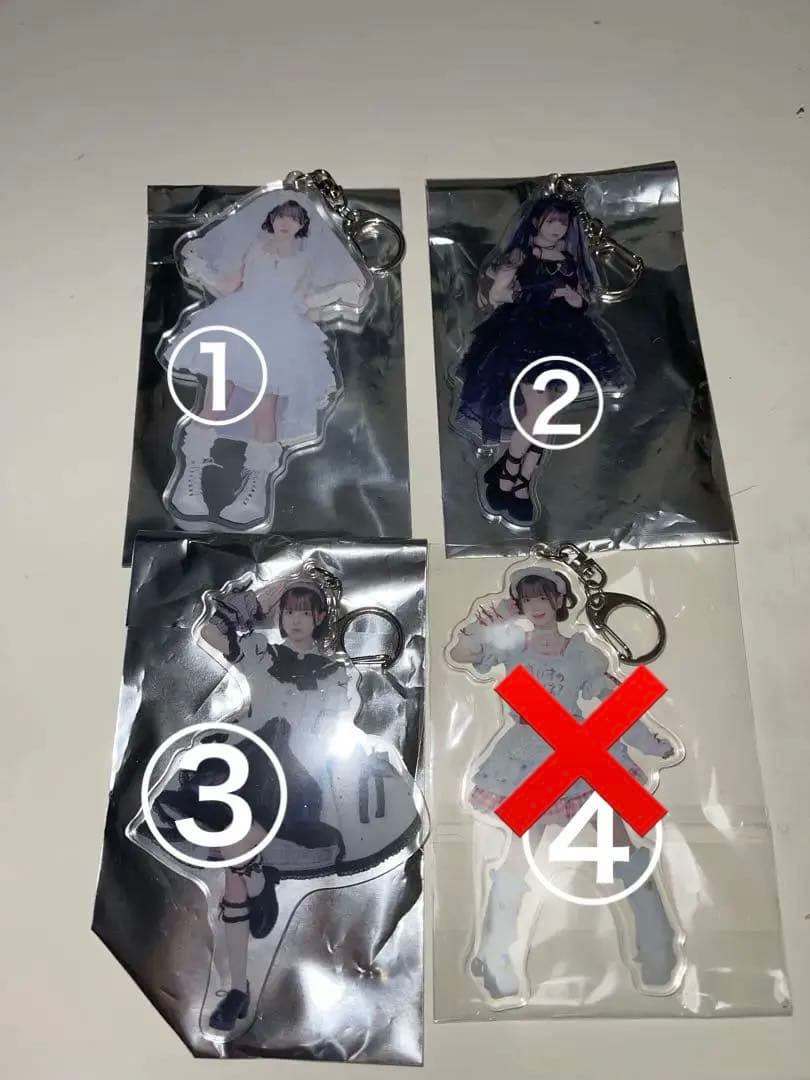 iLiFE!あいすアクリルキーホルダー