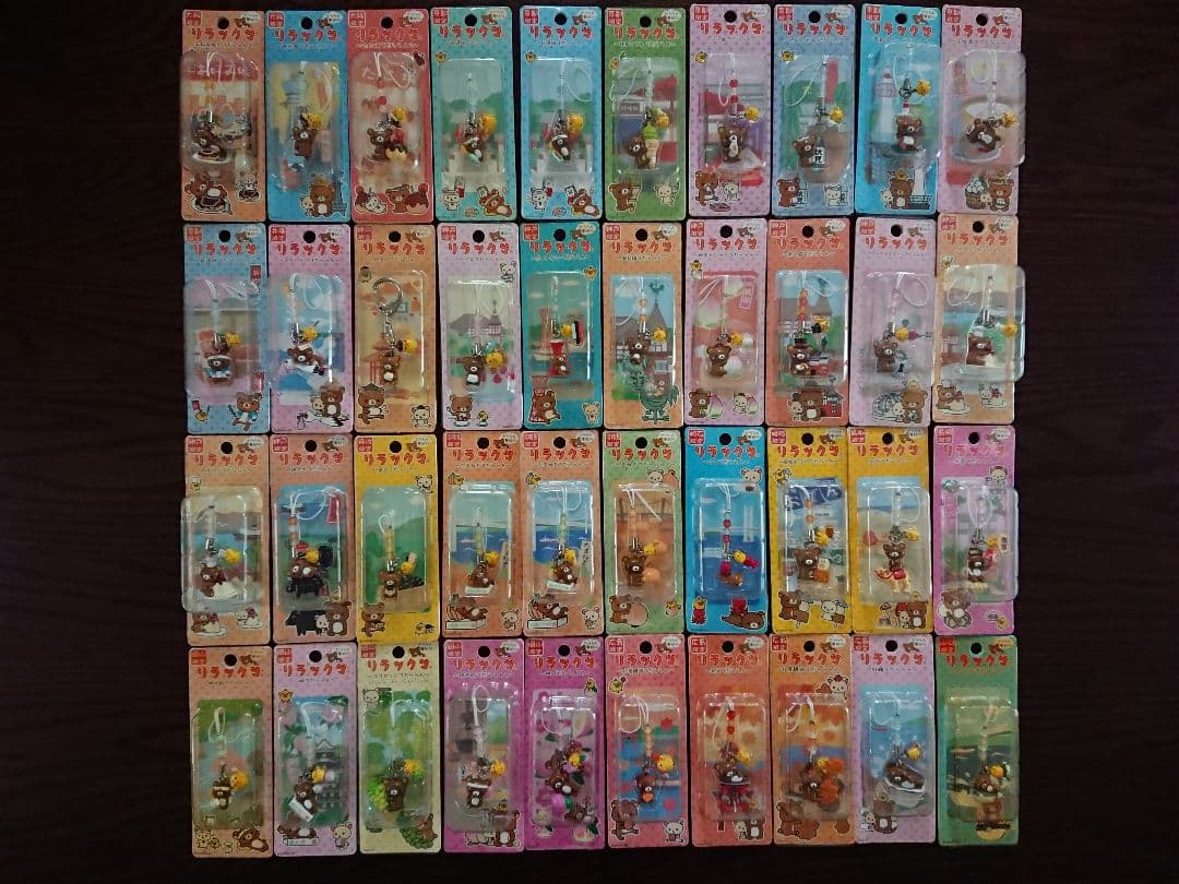 ご当地リラックマ チャームストラップ他 だららん夢紀行 255点