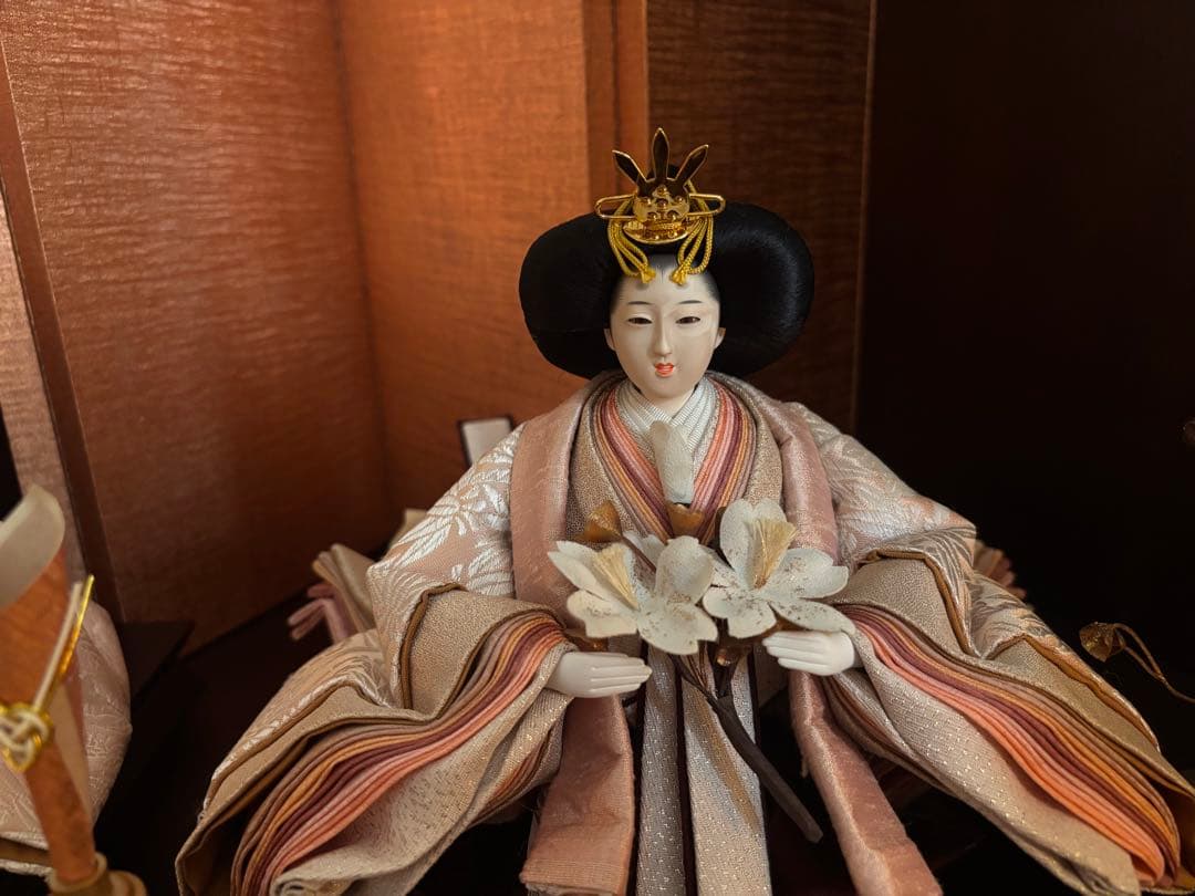 お雛様 オルゴール 節句用飾り布 ちゃんちゃんこ セット