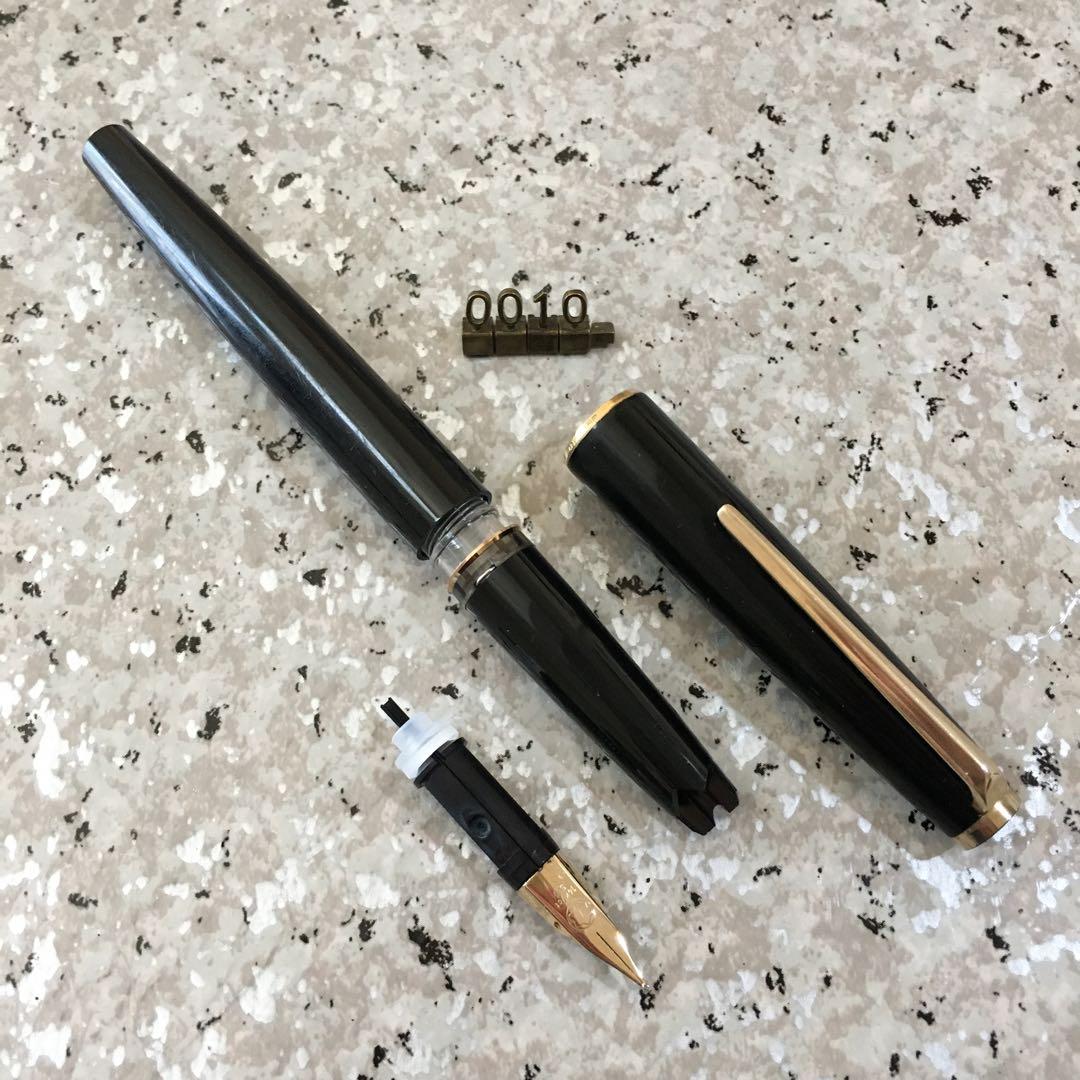 0010 オーバーホール済み 万年筆 モンブラン MONTBLANC 14k