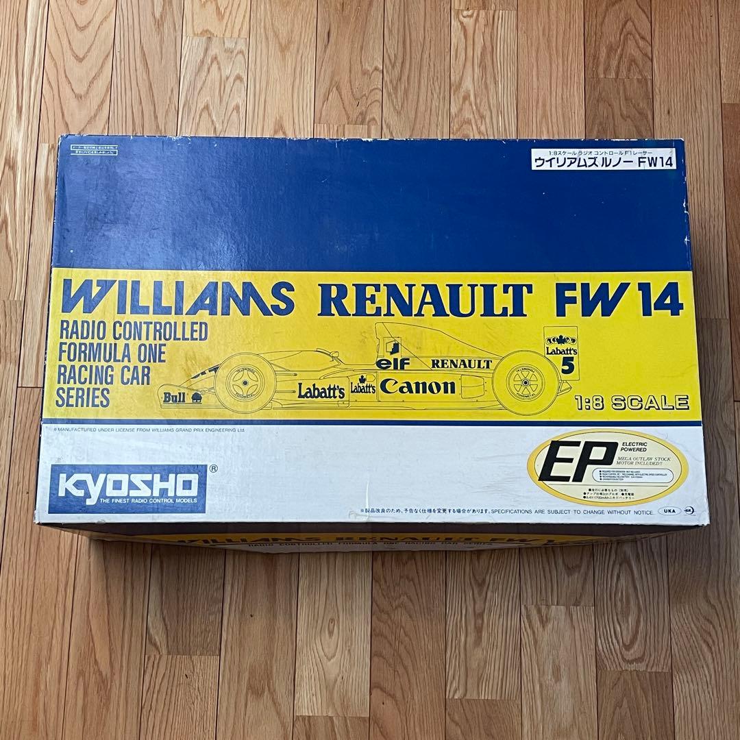 KYOSHO 京商 1/8 F1 FW14 EPカー　未組立 KYOSHO 京商 1/8 F1 FW14 EPカー 未組立 KYOSHO 京商 1/8