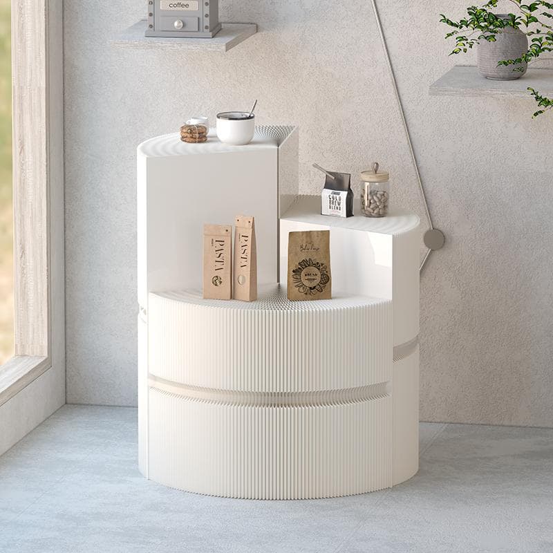 三色組み合わせ階段円柱型ディスプレイ台 直径40cm高さ98 陳列台 展示