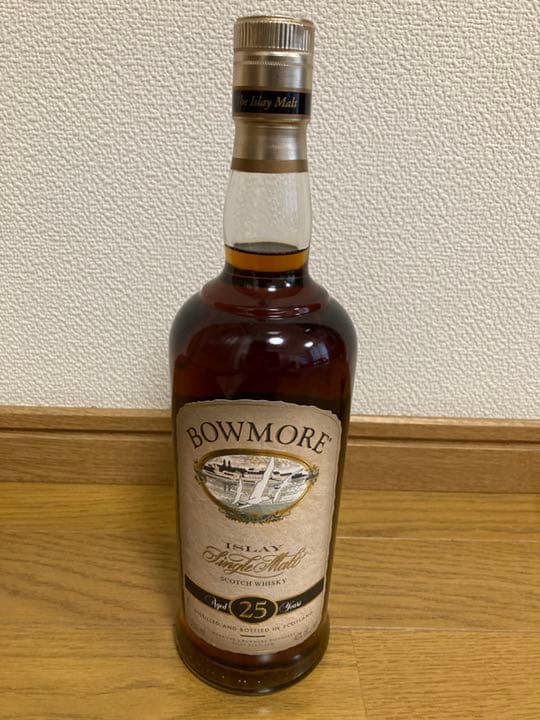 ボウモア25年 旧ボトル ボウモア 25年 旧ボトル シングルモルト 700ml
