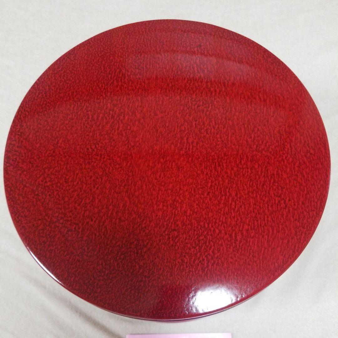 伝統工芸品 漆器　讃岐工芸　後藤塗　黒松　27センチ直径の三段重共箱木箱入りです