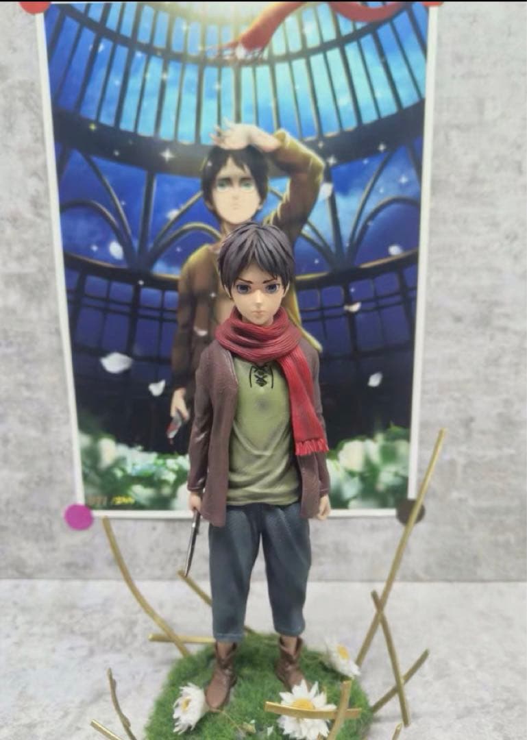 進撃の巨人  エレン フィギュア ガレージキット  GK完成品 A版