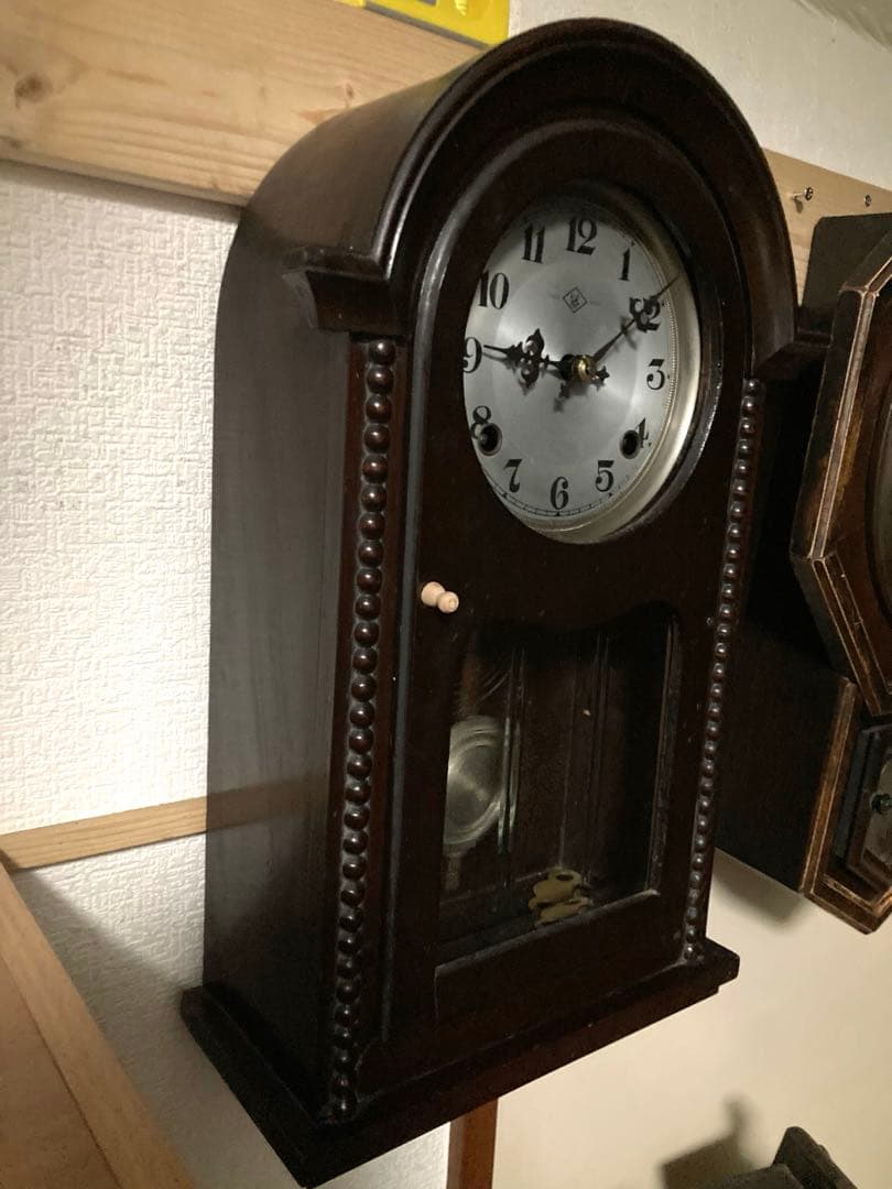 ゼーユー時計会社 8日巻 ヴィンテージ柱時計