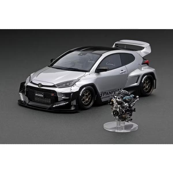 イグニッションモデル　1/18　パンデム　GRヤリス　エンジン付き　トヨタ