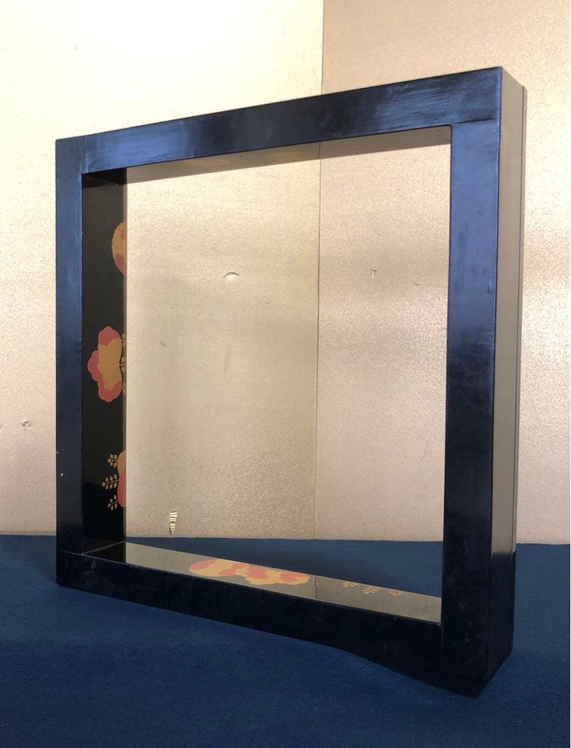 《レ》輪島塗 高台寺蒔絵 炉縁 弘悦作 共箱　251121え5