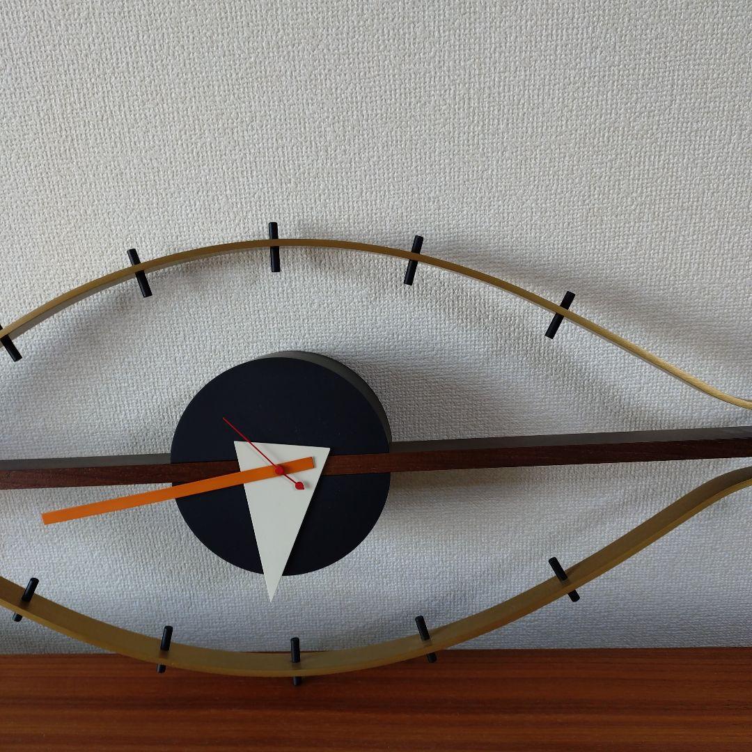 ジョージ・ネルソンデザイン　アイクロック　訳あり