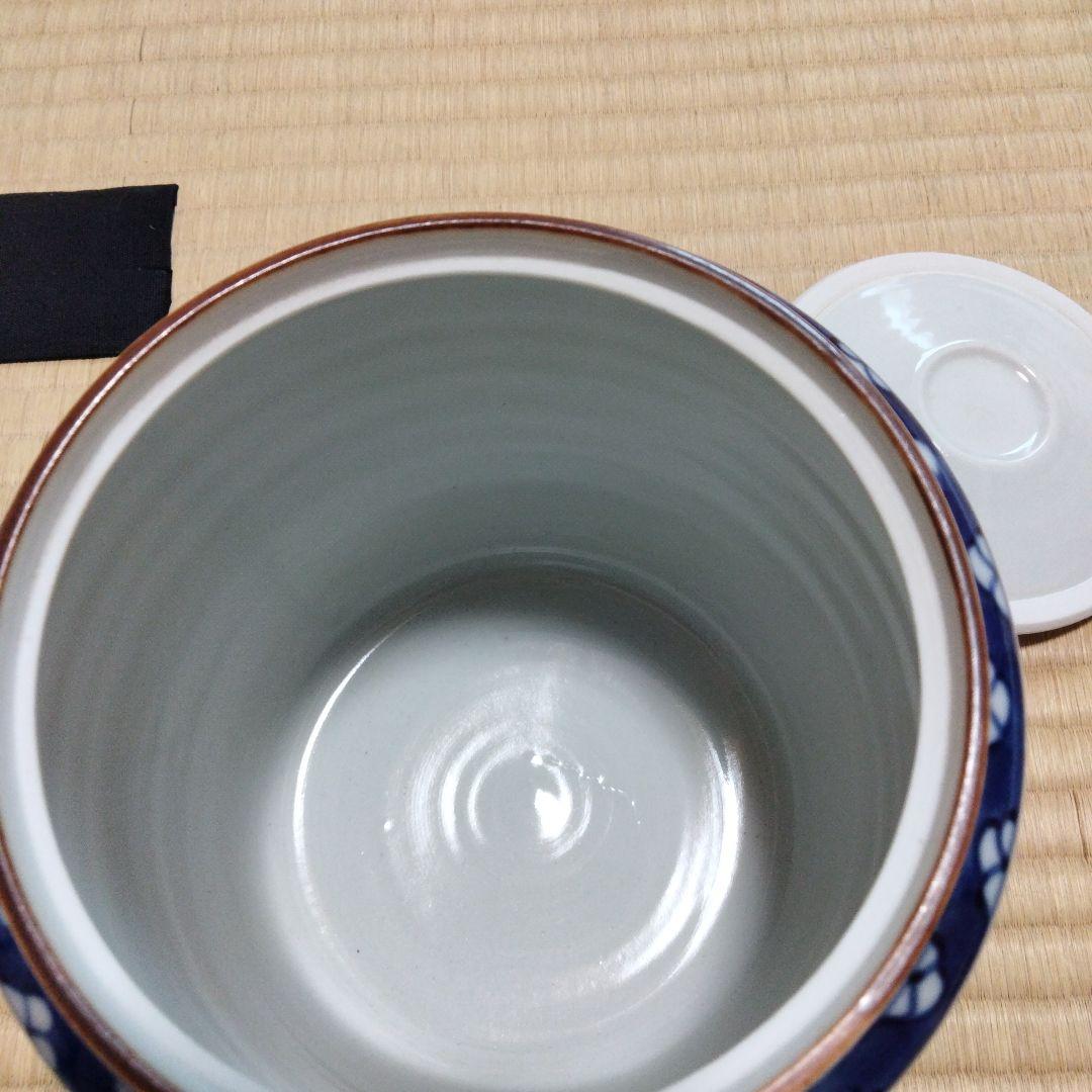 高野昭阿弥 染付祥瑞山水宝尽水指、大徳寺茶杓、 織部蓋