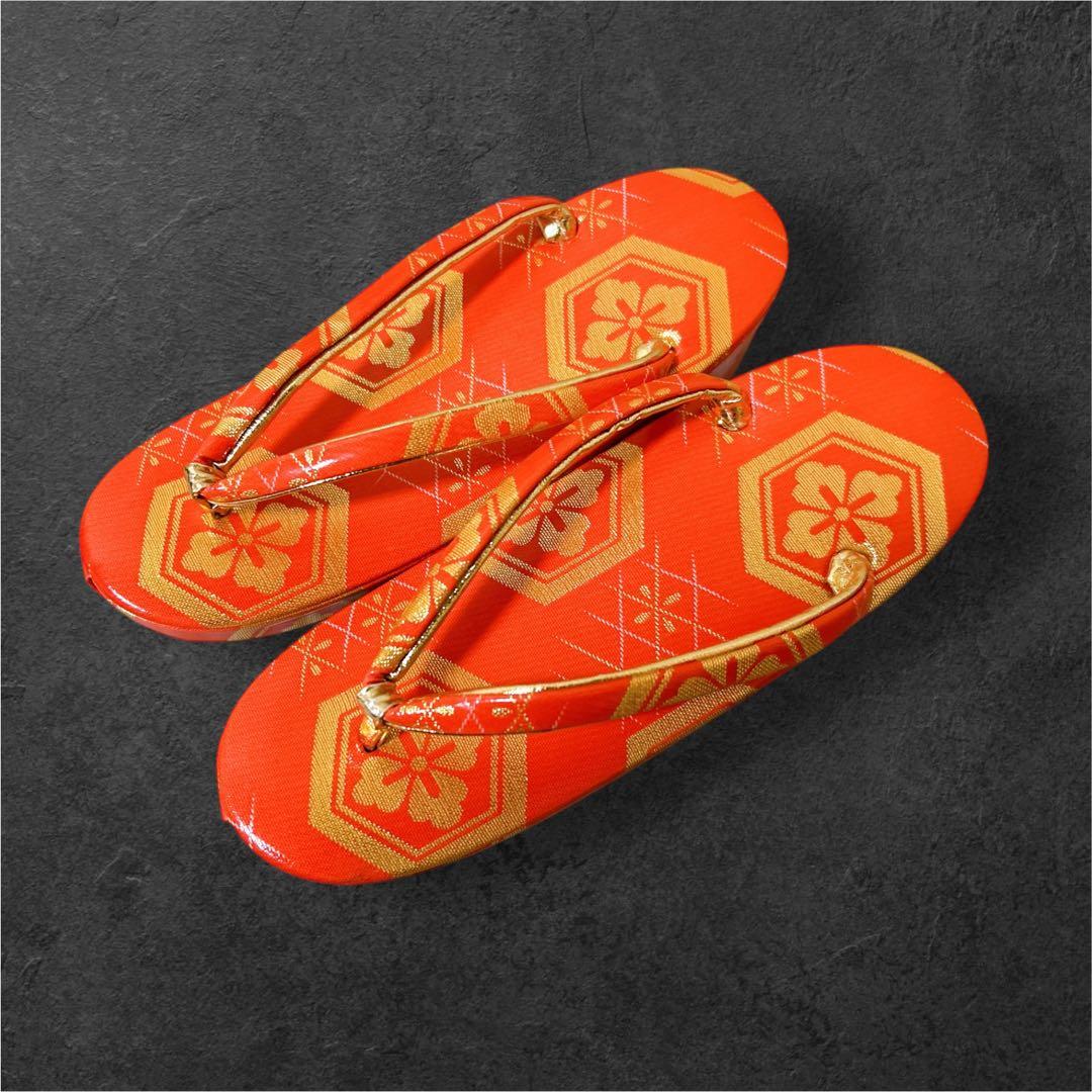 レトロ着物♡七五三　7歳　女の子　フルセット　一式　山吹色　孔雀