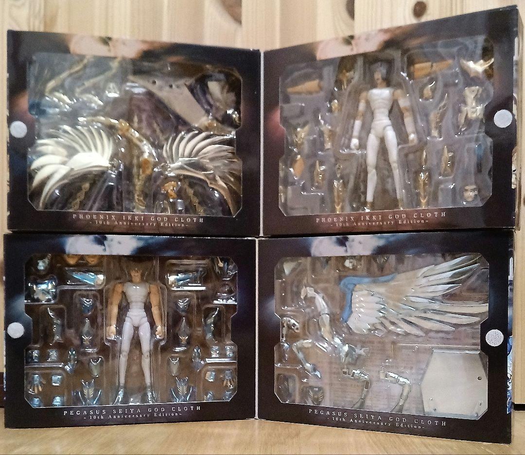 聖闘士聖衣神話 神聖衣（10周年記念）青銅聖闘士5体セット