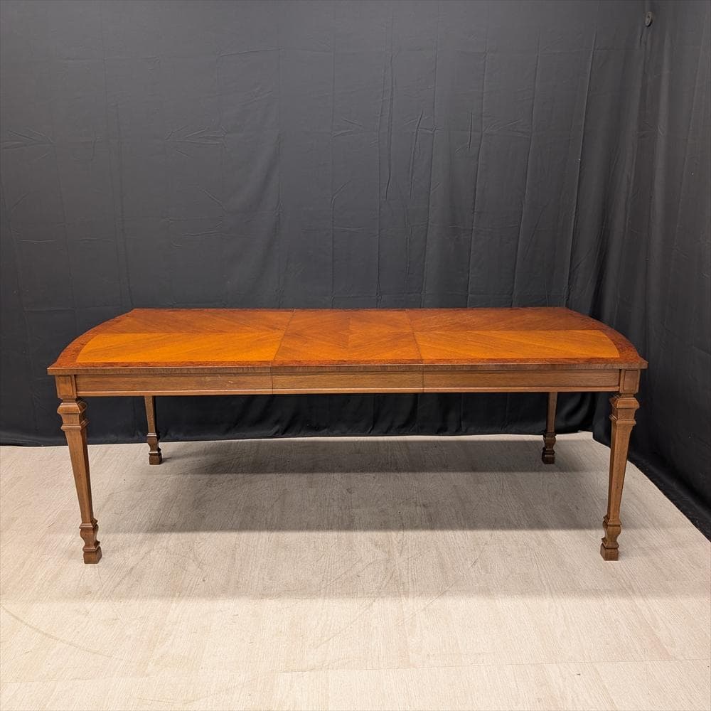 ドレクセルヘリテイジ　フランチェスカ　伸長式　ダイニングテーブル　食卓テーブル