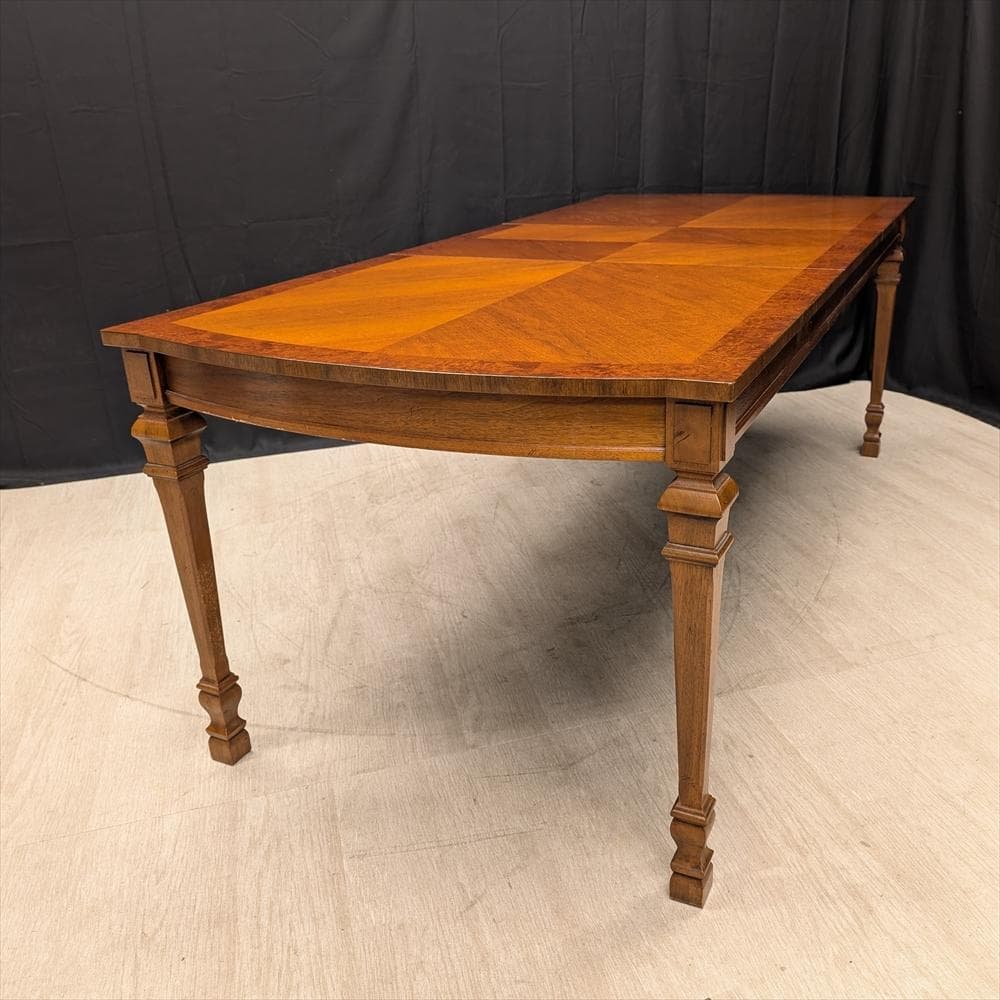 ドレクセルヘリテイジ　フランチェスカ　伸長式　ダイニングテーブル　食卓テーブル