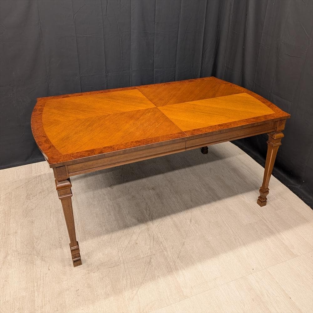 ドレクセルヘリテイジ　フランチェスカ　伸長式　ダイニングテーブル　食卓テーブル