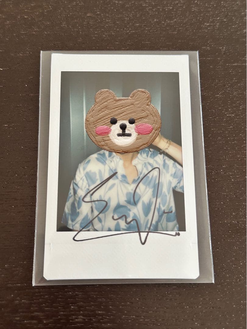 ASTRO チャウヌ直筆サインチェキ