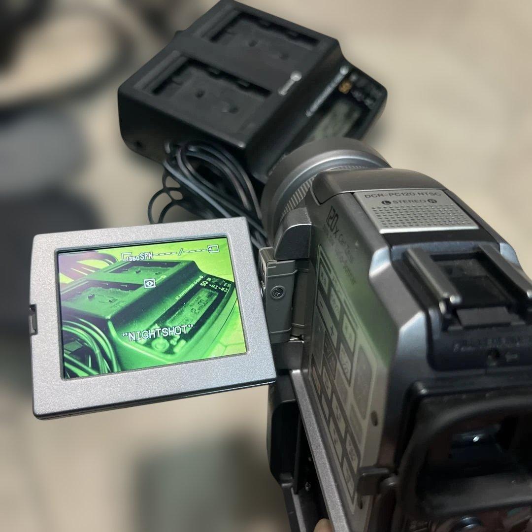 SONY デジタルビデオカメラDCR-PC120 NTSC