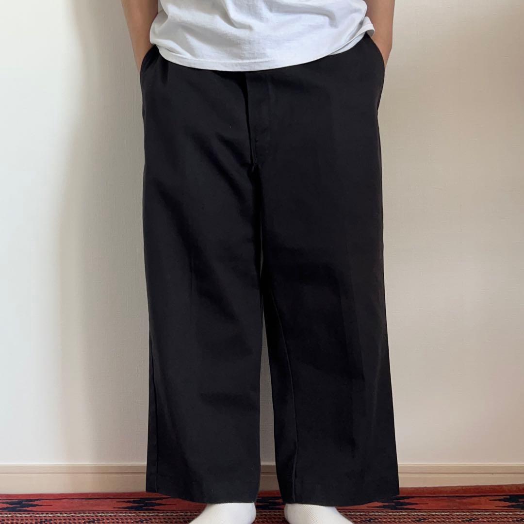 90s USA製 Dickies 874 ワークパンツ ブラック Talon - メルカリ
