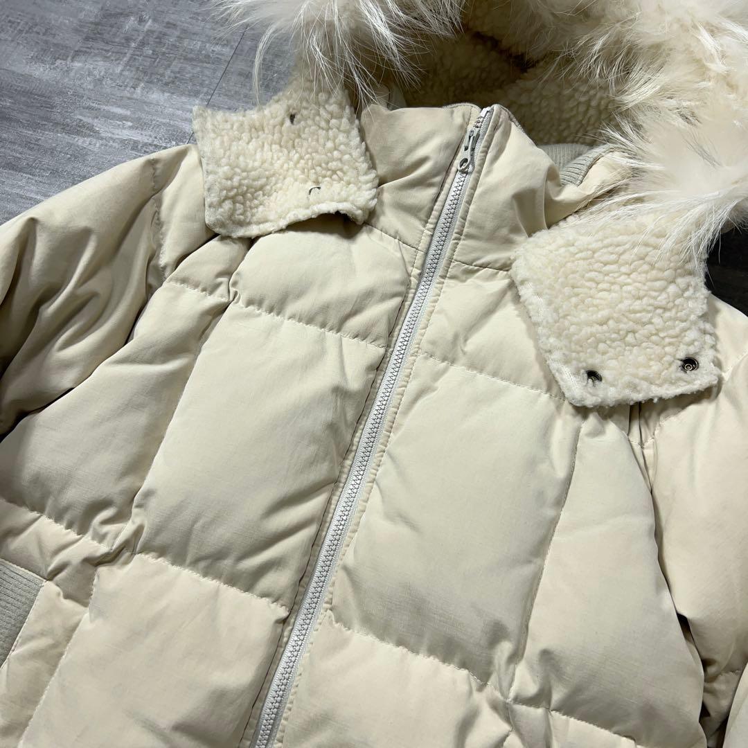 PEARLY GATES パーリーゲイツ ダウンジャケット ファー ベージュ 1