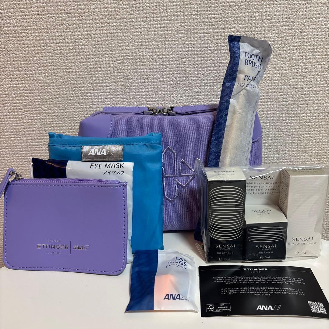 ETTINGER エッティンガー ANA ファーストクラス アメニティ ポーチ