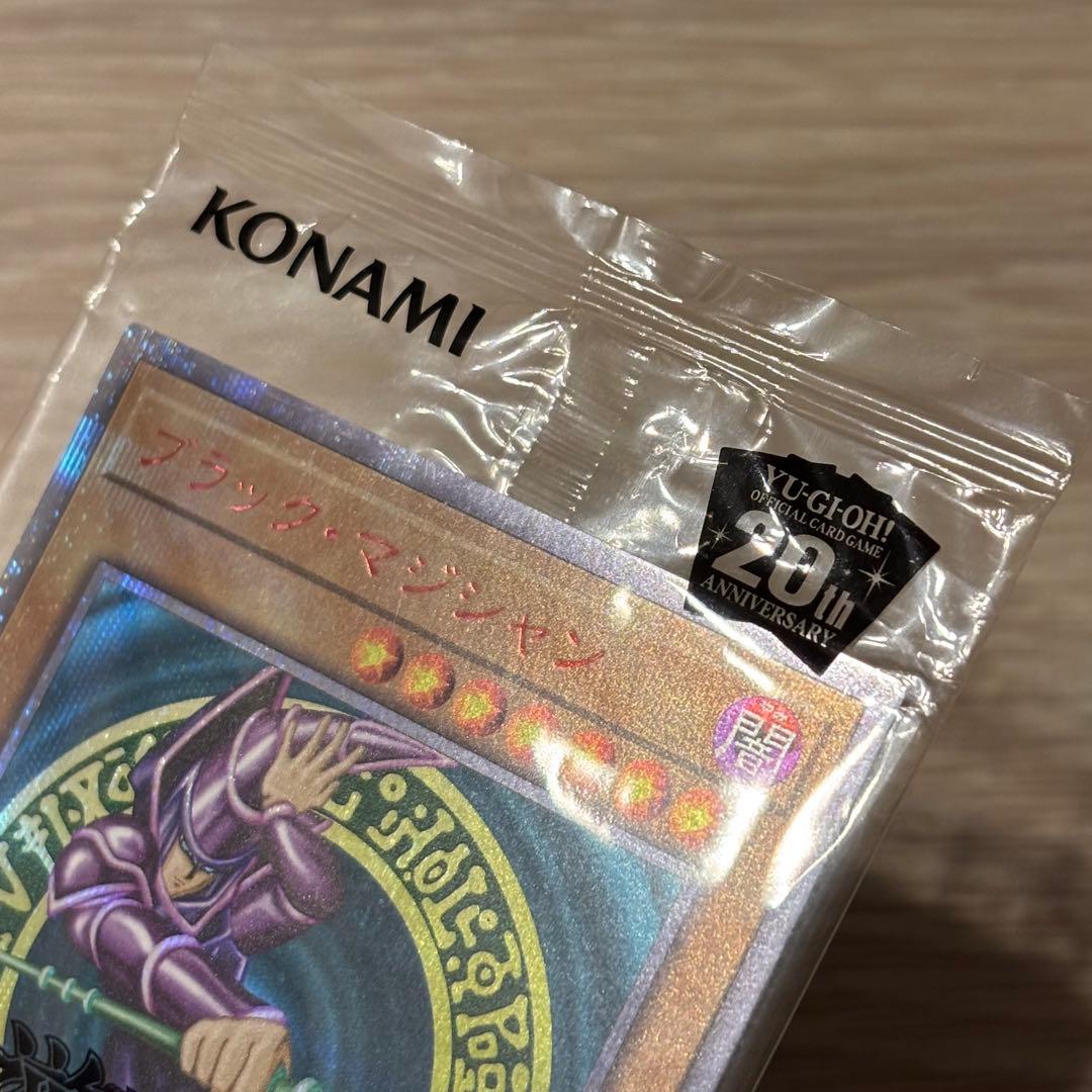 遊戯王 WCS2018 ブラックマジシャン 20th シークレット 未開封